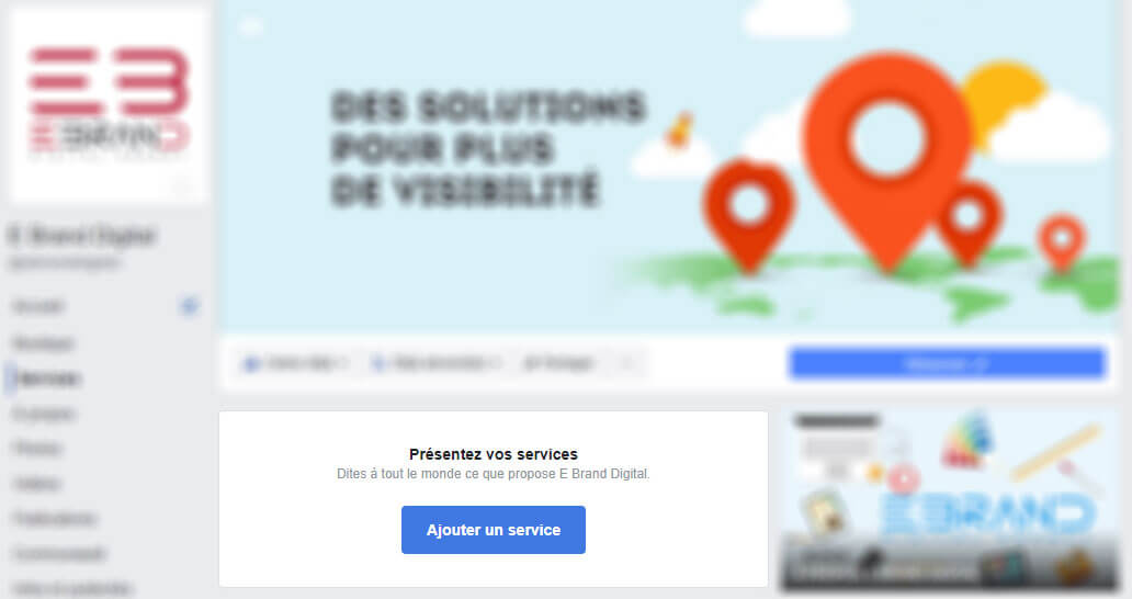 Section services sur votre page Facebook : Comment l&rsquo;ajouter et la configurer ?