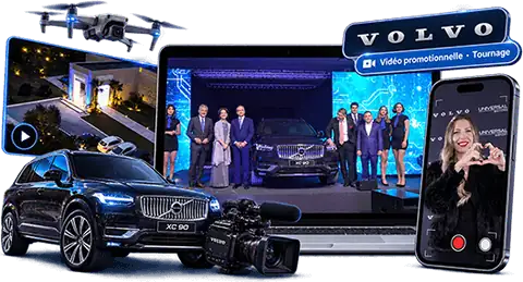 Illustration du projet vidéo Volvo